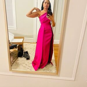 Teri Jon pink gown size 4